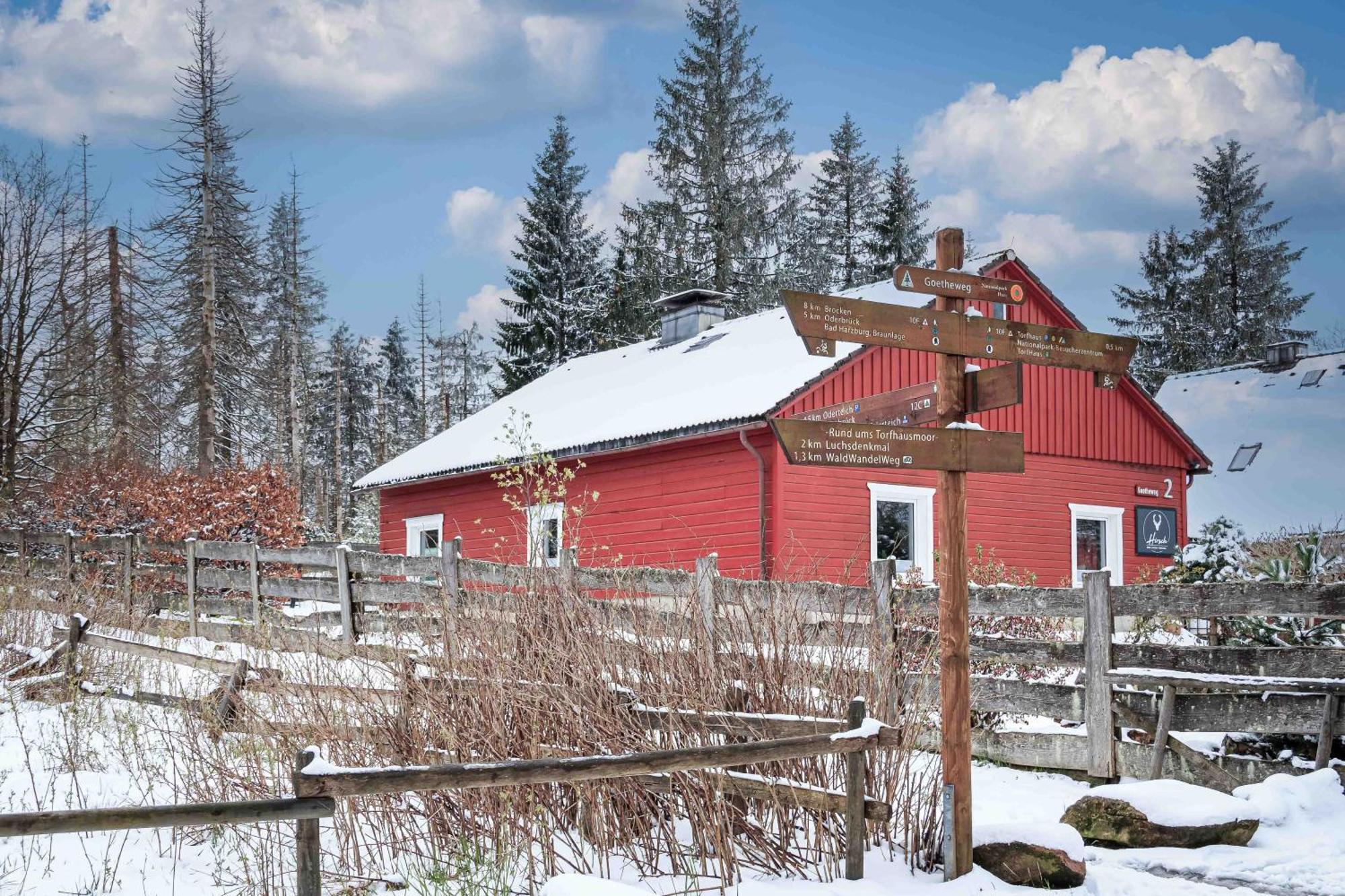 Gruppen & Familien-Ferienhaus Hansel Torfhaus Esterno foto